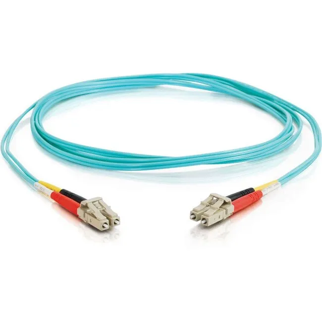 3M Lc-Lc 10G Om3 Dpx Mm Fiber-Aqua
