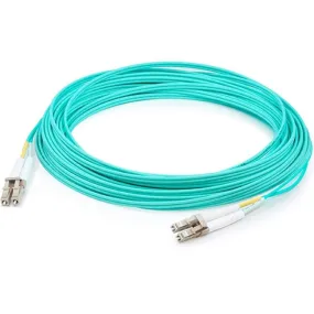 Addon 85M Lc (Male) To Lc (Male) Aqua Om3 Duplex Fiber Ofnr (Riser-Rated) Patch Cable
