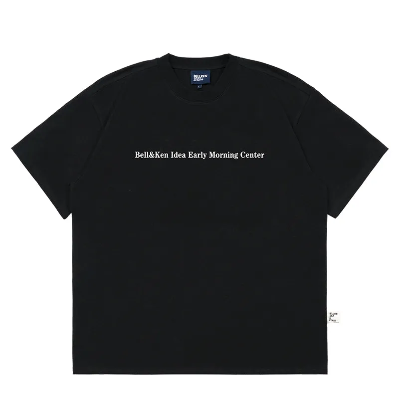 Bellken ヘビーウェイトロゴプリントT BKD060