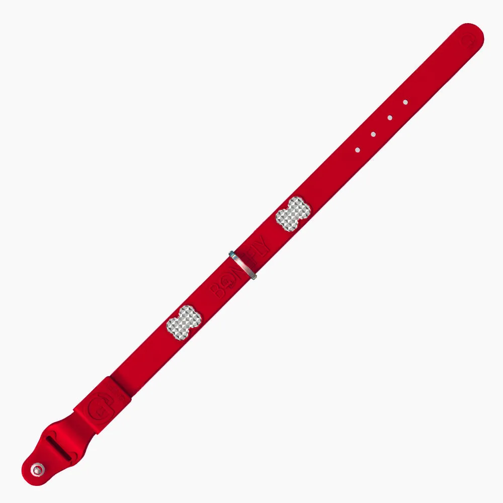 Boneflex  Signature Spike Silver Collar