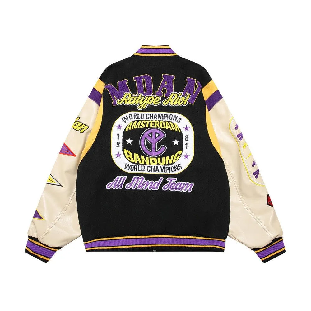 Men's Hip Hop PU Leather Jacket