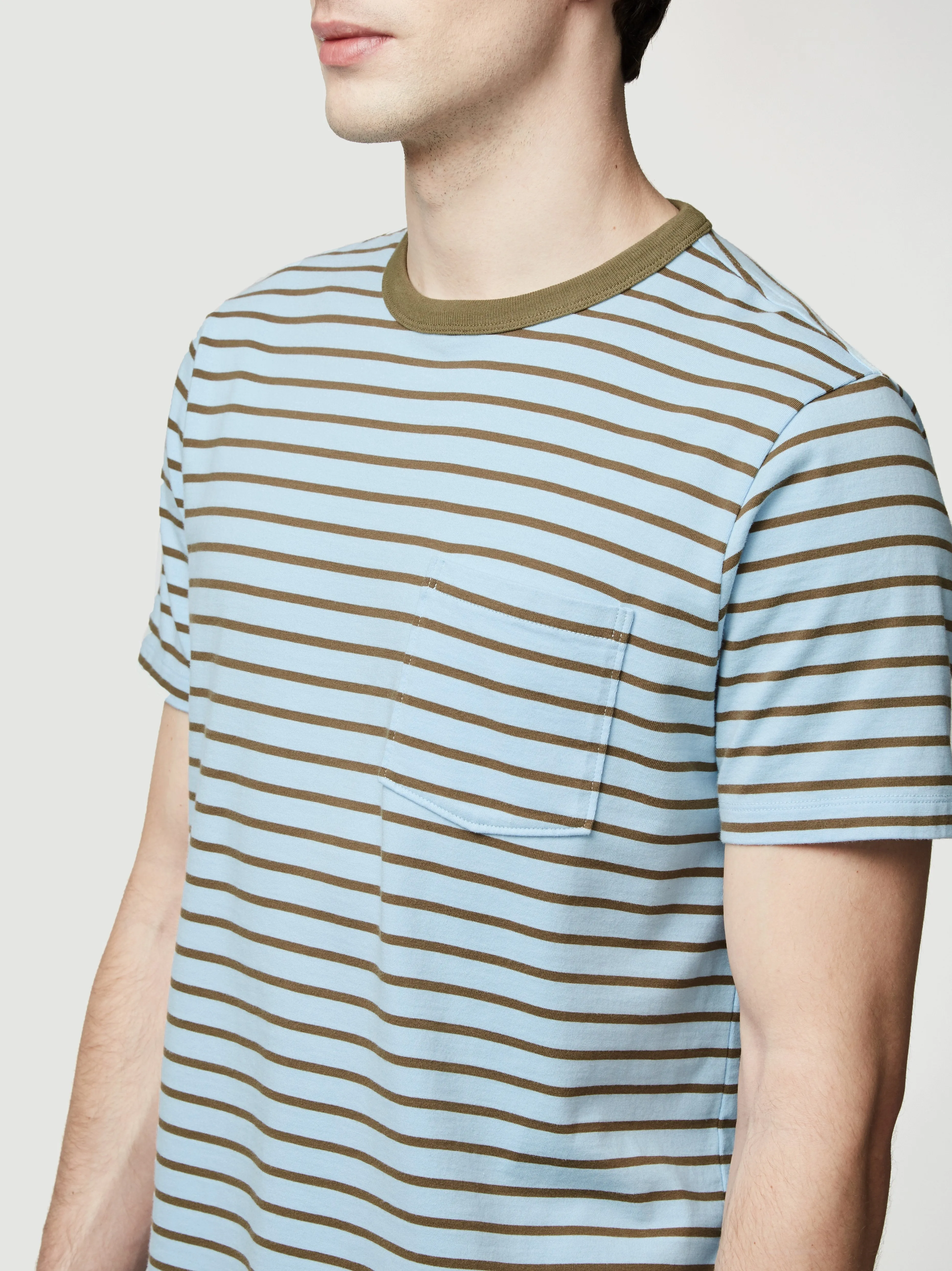 Short Sleeve Pocket Tee -- Atlas Multi