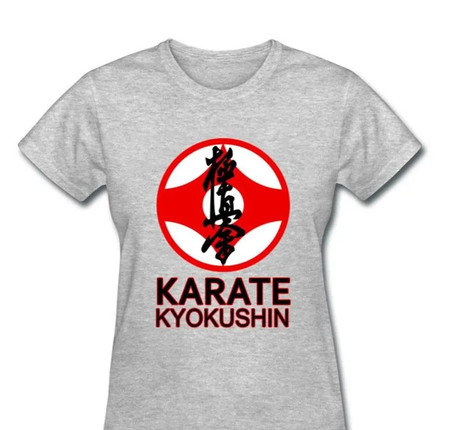 Short Sleeve T Shirt Women  Karate Kyokushin
