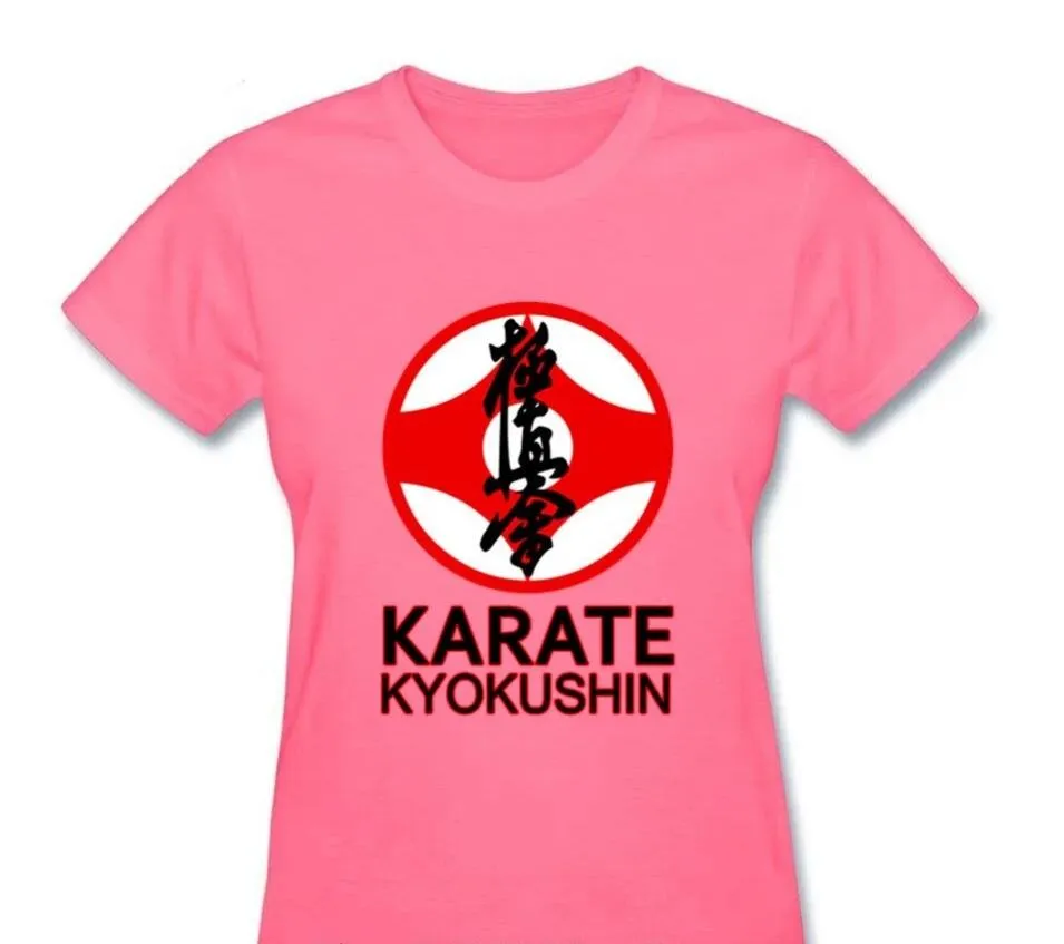 Short Sleeve T Shirt Women  Karate Kyokushin