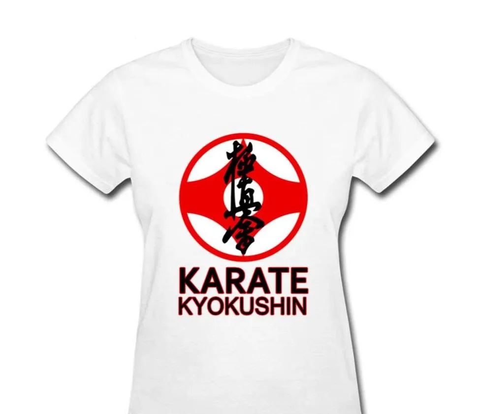 Short Sleeve T Shirt Women  Karate Kyokushin