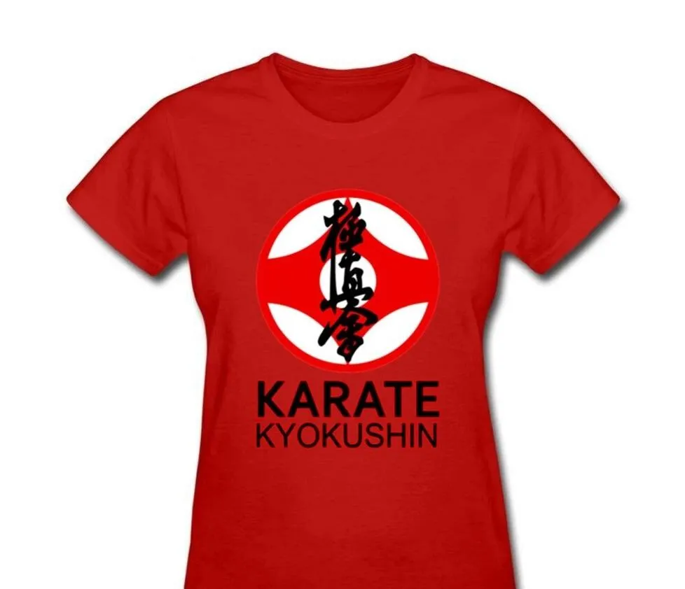 Short Sleeve T Shirt Women  Karate Kyokushin