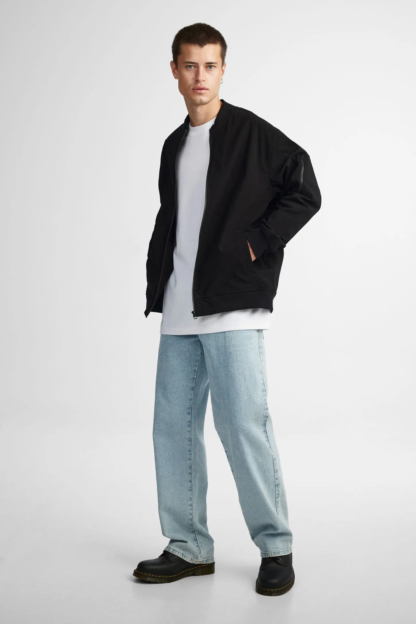 Veste bomber popeline - Homme